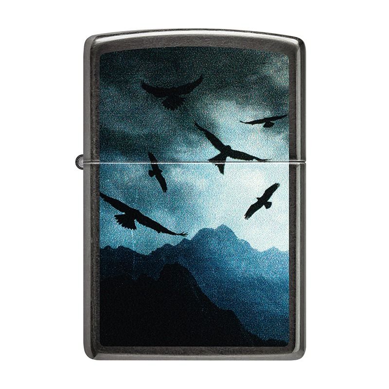 Zippo - Mountains and Hawks Design