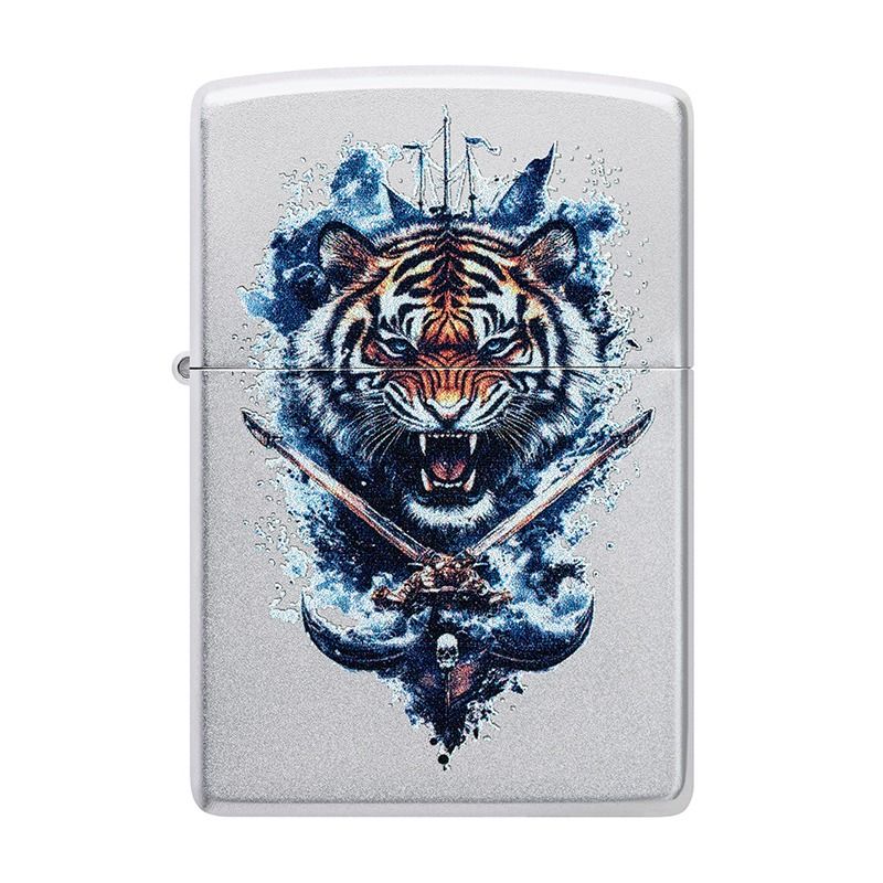 Zippo -  Fierce Tiger Design