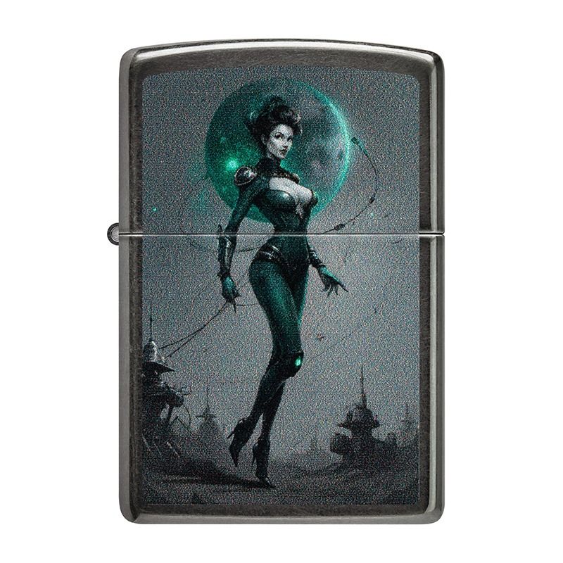 Zippo - Sci Fi Pinup Design