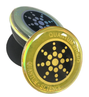 Single Anti-Radiation Sticker-Chip (Gold &amp; Silver)