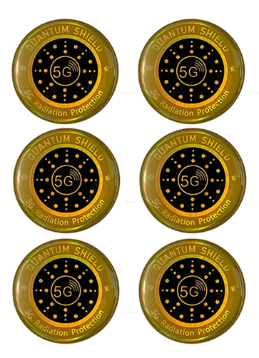 6 x Anti-Radiation Sticker-Chip Multi-Pack (Premium)