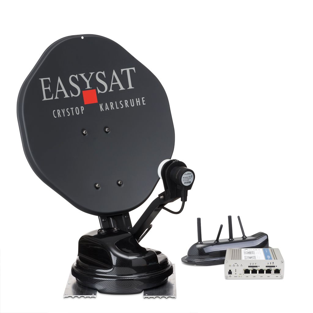 CRYSTOP EasySat mit WebBooster Bundle