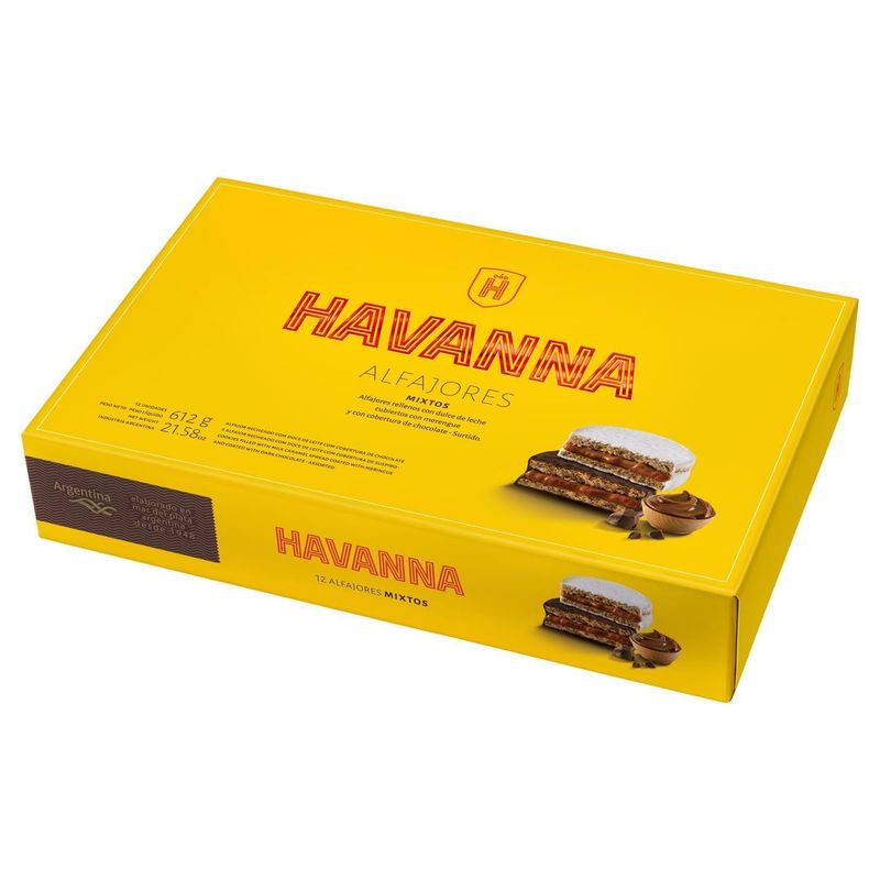 ALFAJOR MIXTO 6 UND HAVANNA