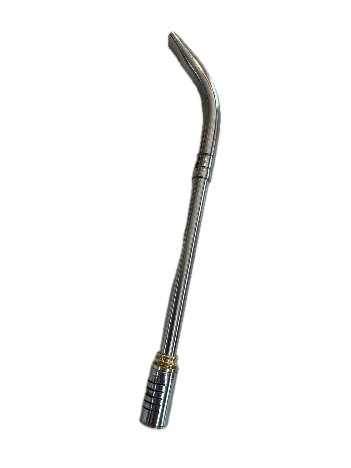 BOMBILLA ACERO REDONDA FILTRO RANURA 21CM