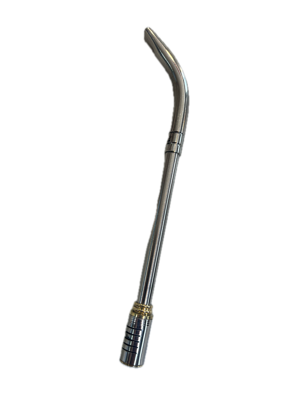 BOMBILLA ACERO REDONDA FILTRO RANURA 21CM