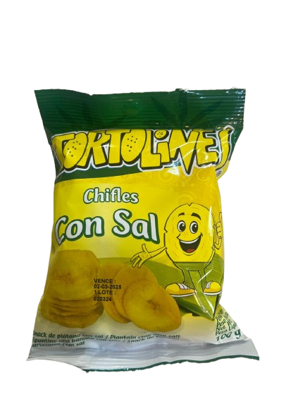 TORTOLINES CHIFLES CON SAL 100GR