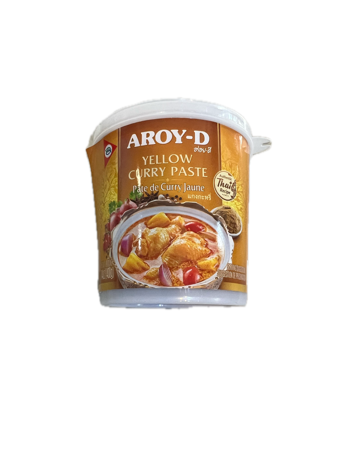 PASTA DE CURRY AROY-D 400GR