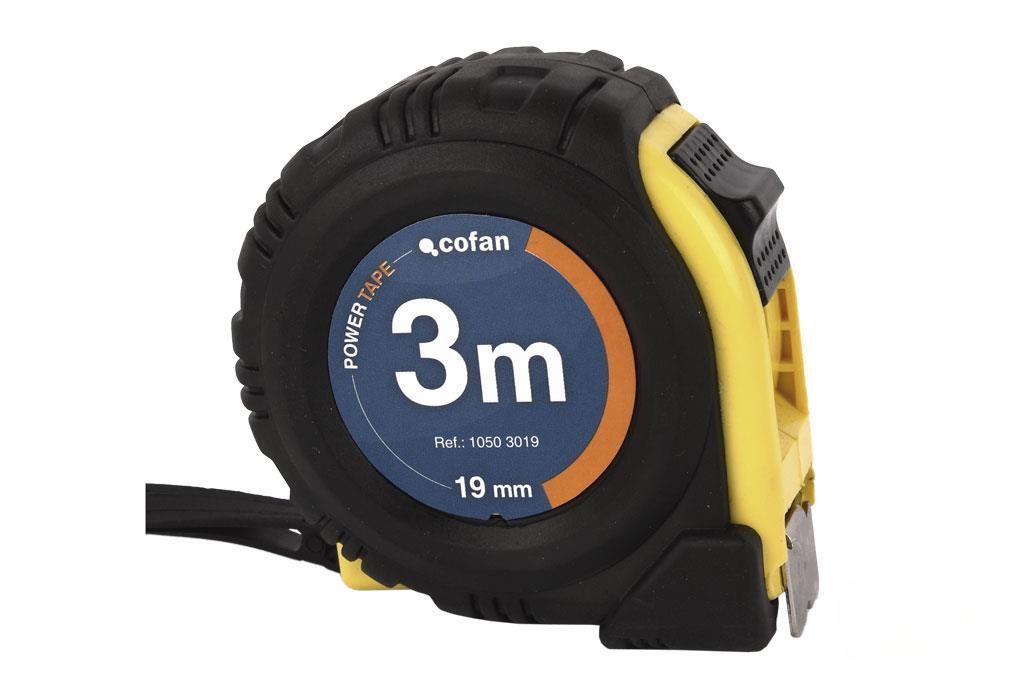 Fita métrica revestida de borracha