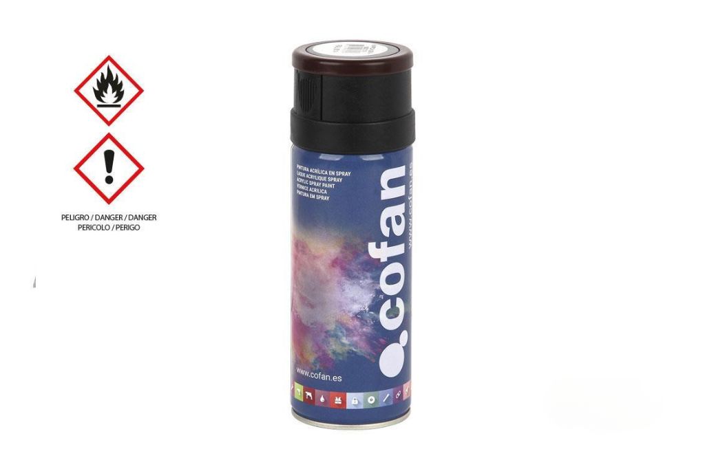 Tinta de Esmalte Acrílico | Em Spray | Embalagem de 400 ml | Várias cores