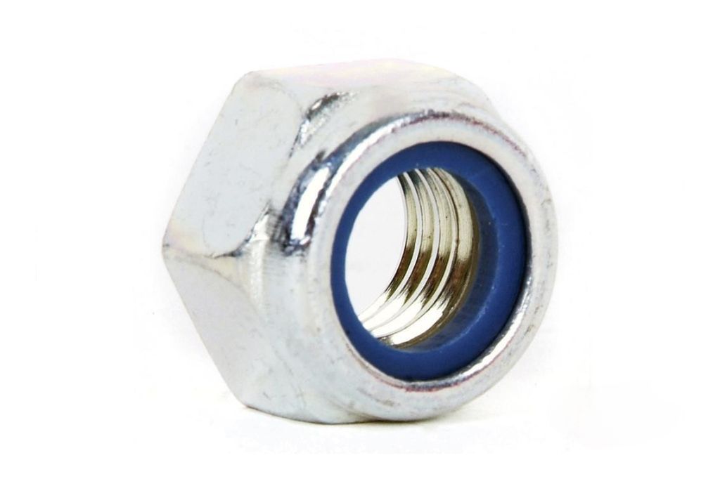 Porca Hexagonal C-10 Auto-bloqueante Zincado