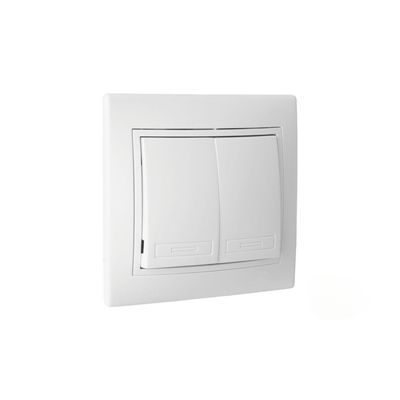 Interruptor - Comutador de encastrar duplo