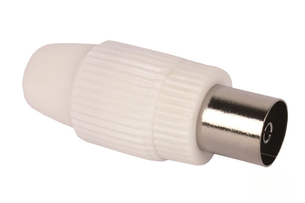 Ficha de Antena TV Recta | Vía Fêmea | Comprimento 9,5 mm