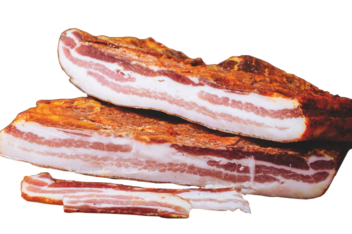 Pancetta Tesa Aromatizzata al Pepazzo del Pollino - Senza Conservanti