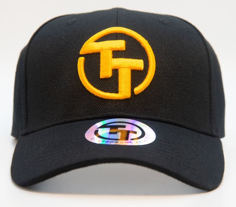 TT logo baseball cap - round peak