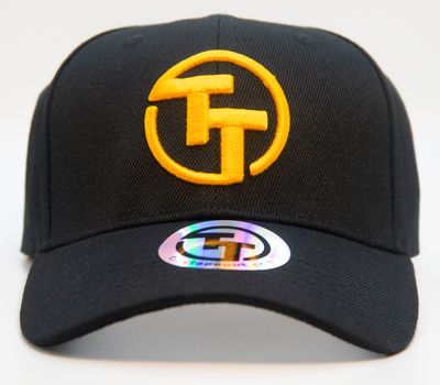TT logo baseball cap - round peak