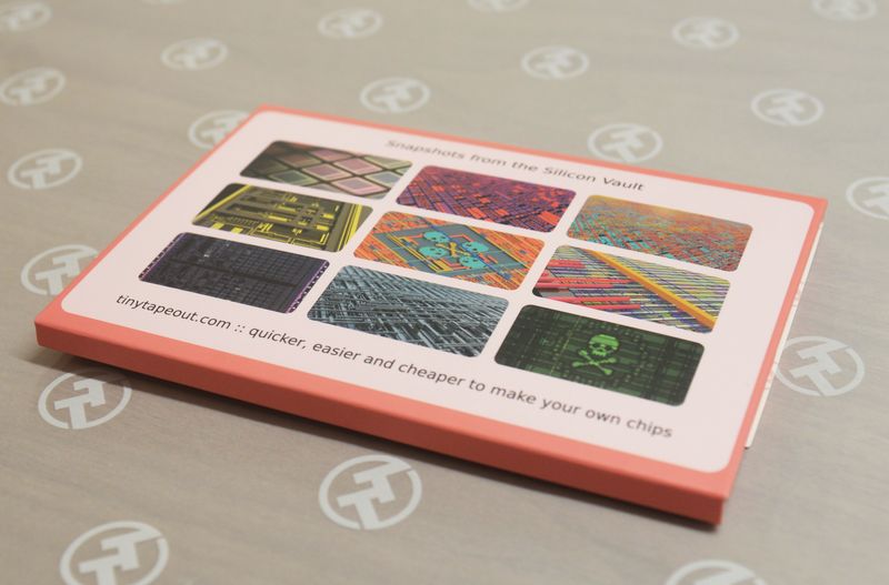 Tiny Tapeout 2025 Postcards