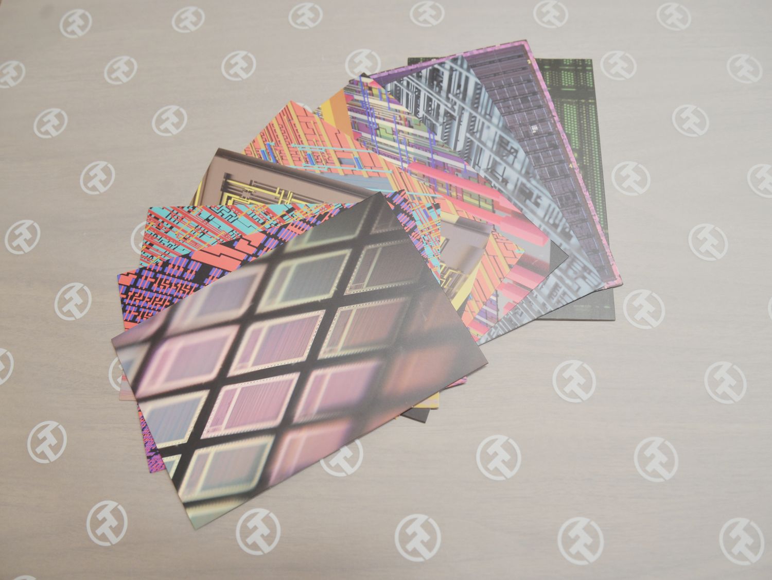 Tiny Tapeout 2025 Postcards