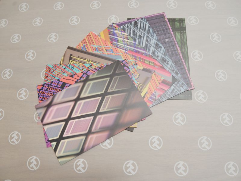 Tiny Tapeout 2025 Postcards