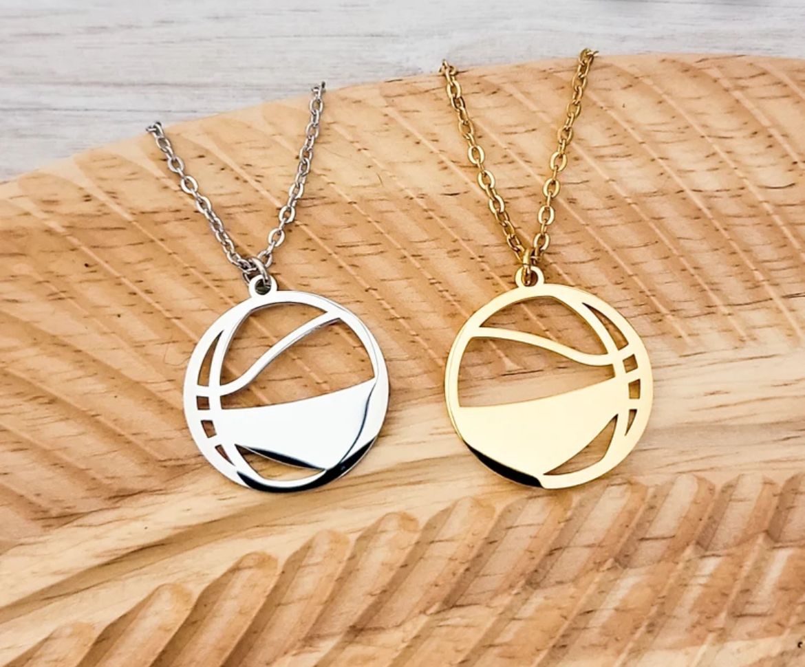 Laser engraved necklaces