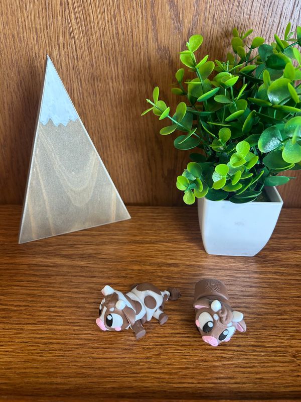 3D Mini Cow