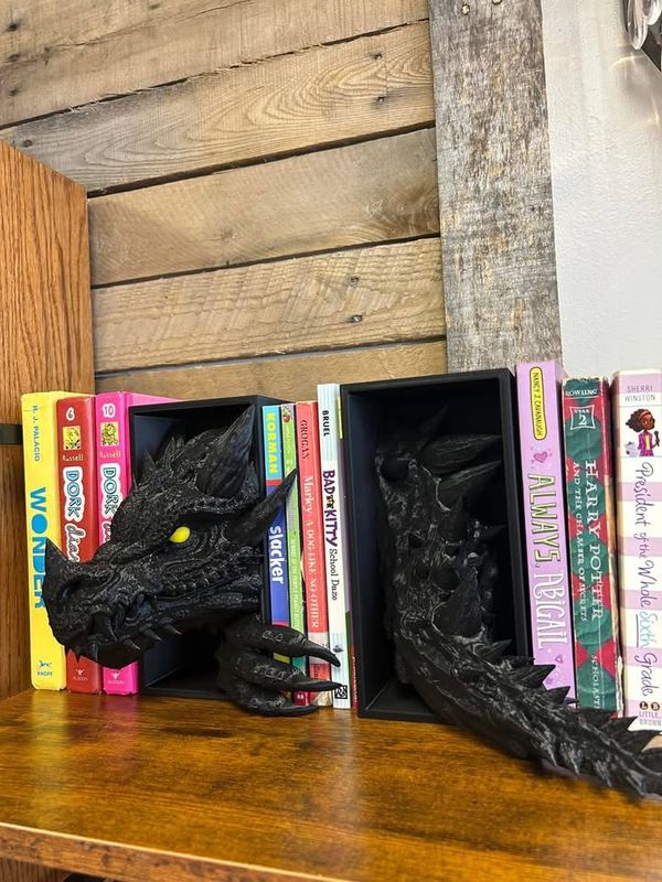 Dragon Head and Tail Book Nooks