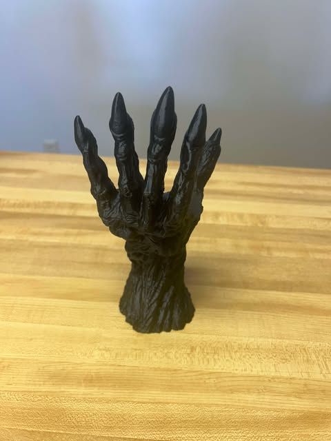 3D Creepy Hand Book Holder