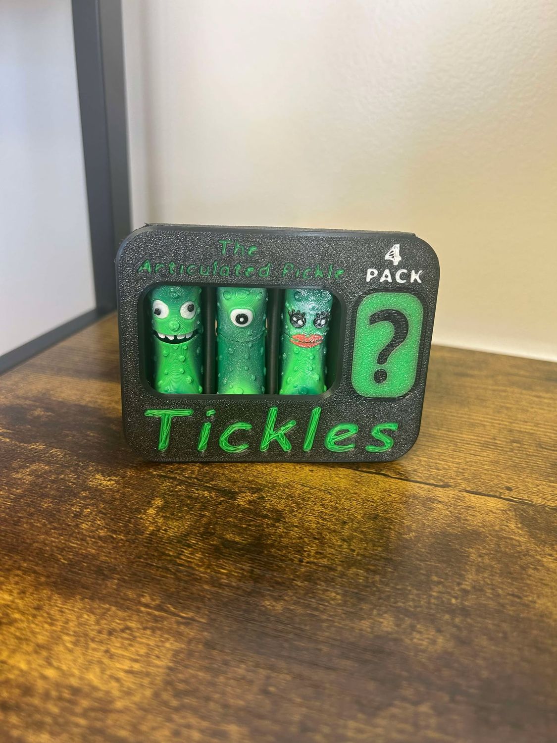 3D Tickles Pickle Mystery 4pk