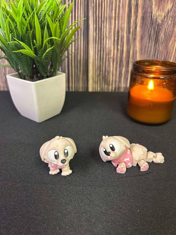 3D Golden Retriever
