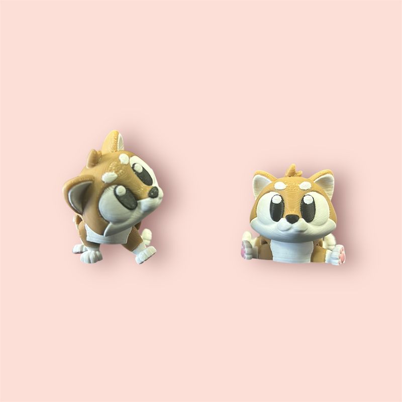 3D Shiba Inu Puppy