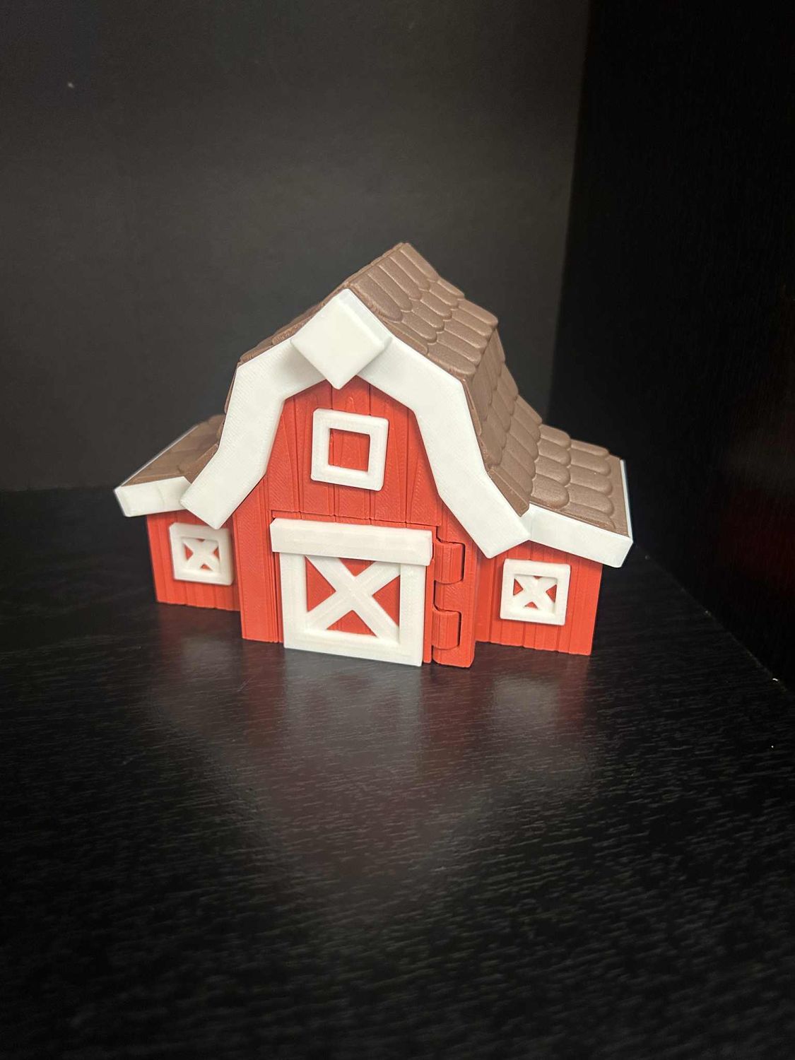 3D Barn w/Chicken
