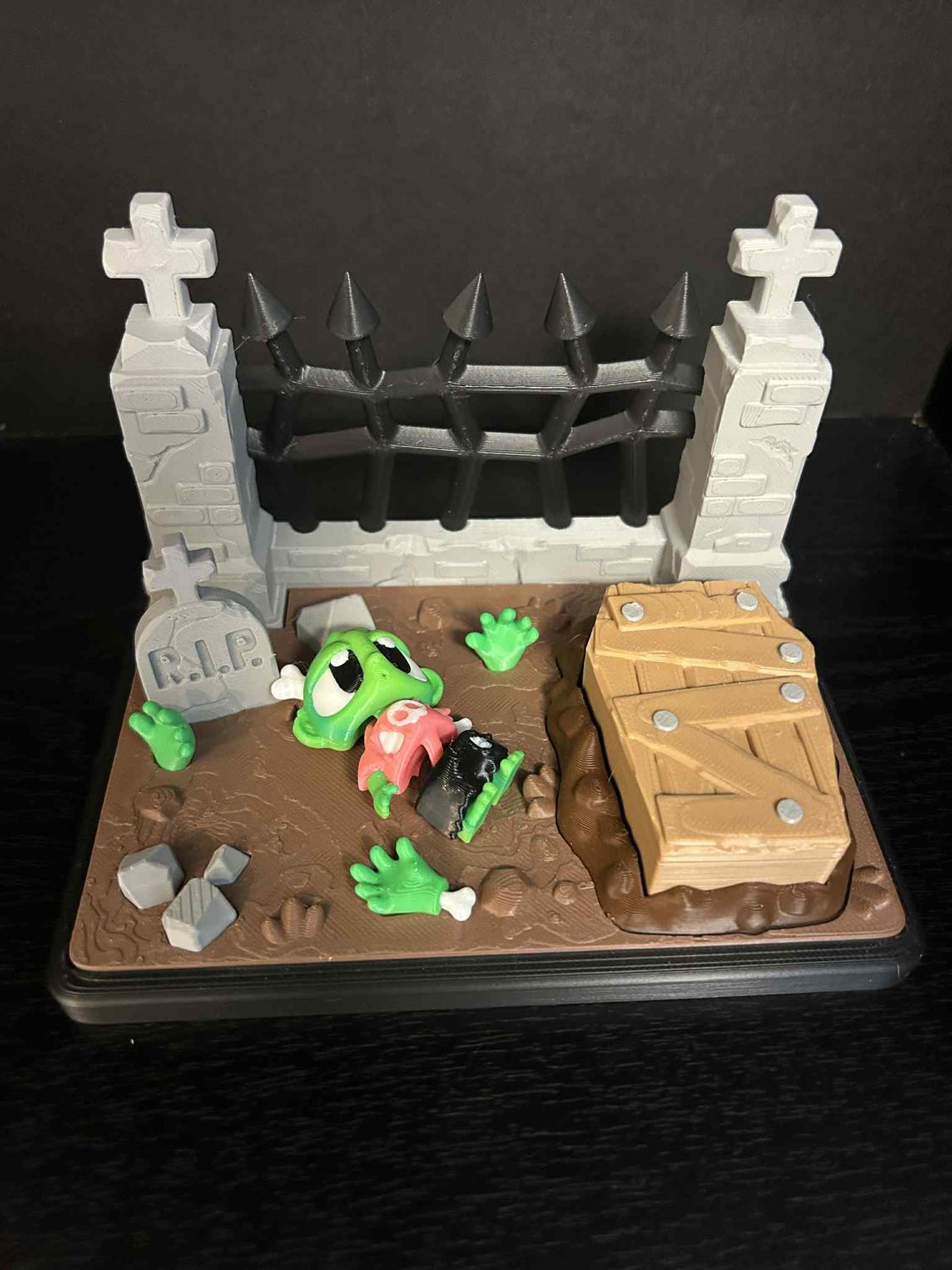 Zombie Graveyard Playset
