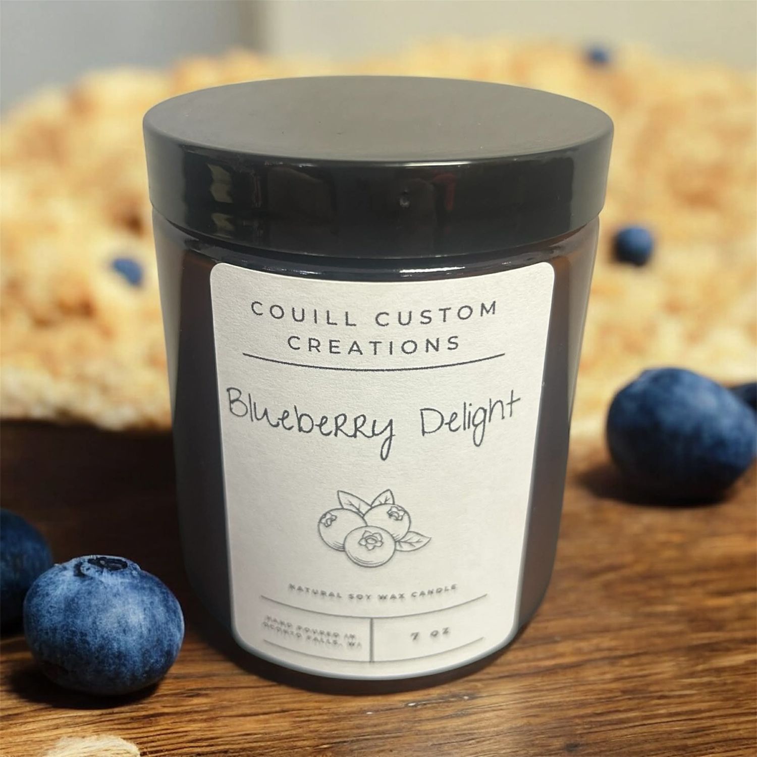 Blueberry Delight Soy Candle-7oz
