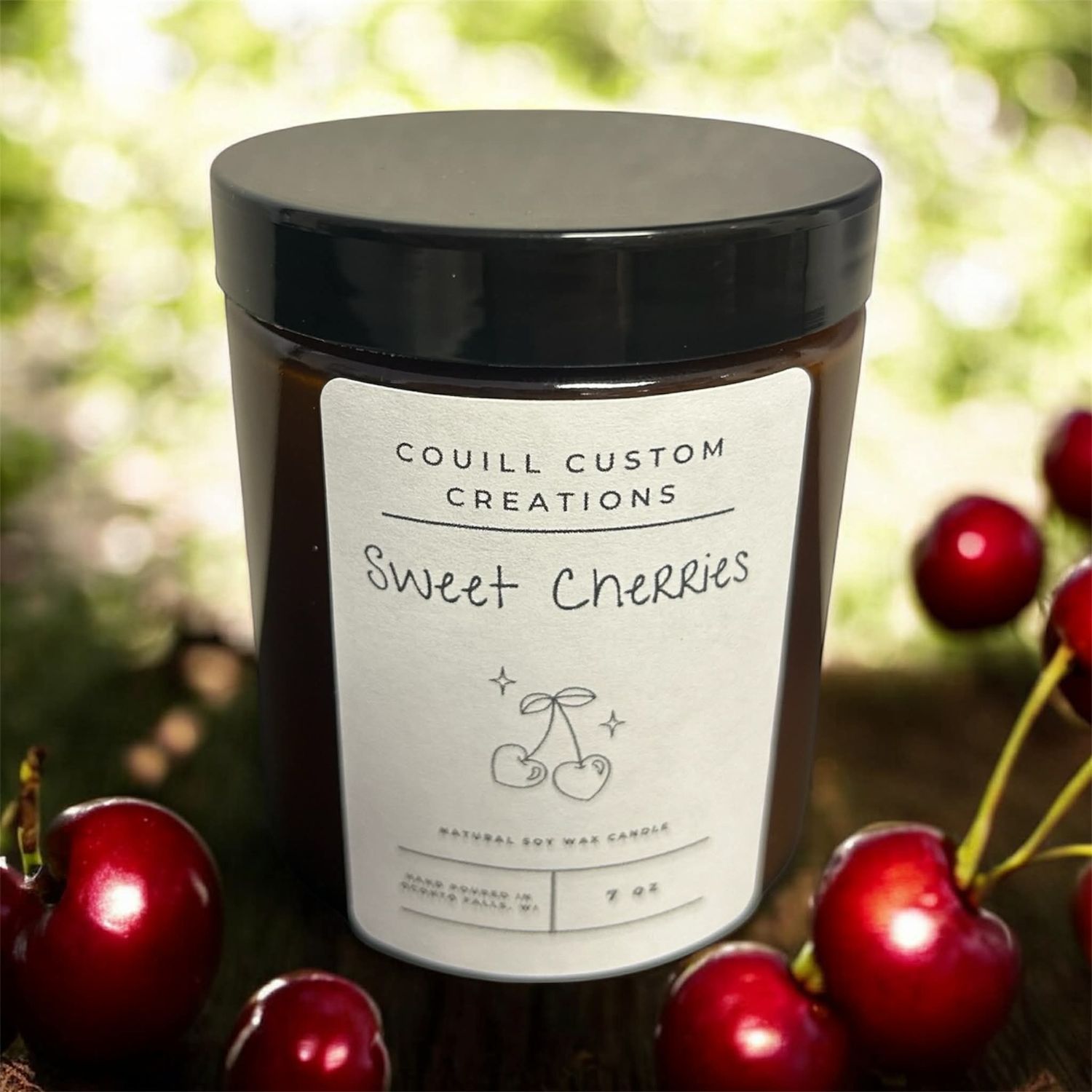 Sweet Cherries Soy Candle-7oz