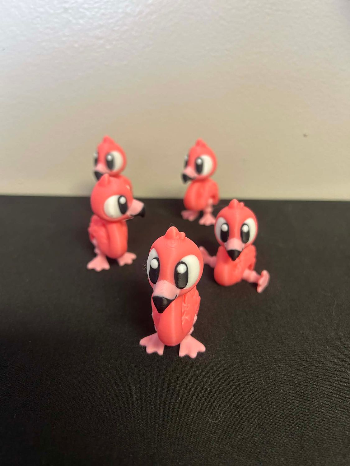 3D Flamingo