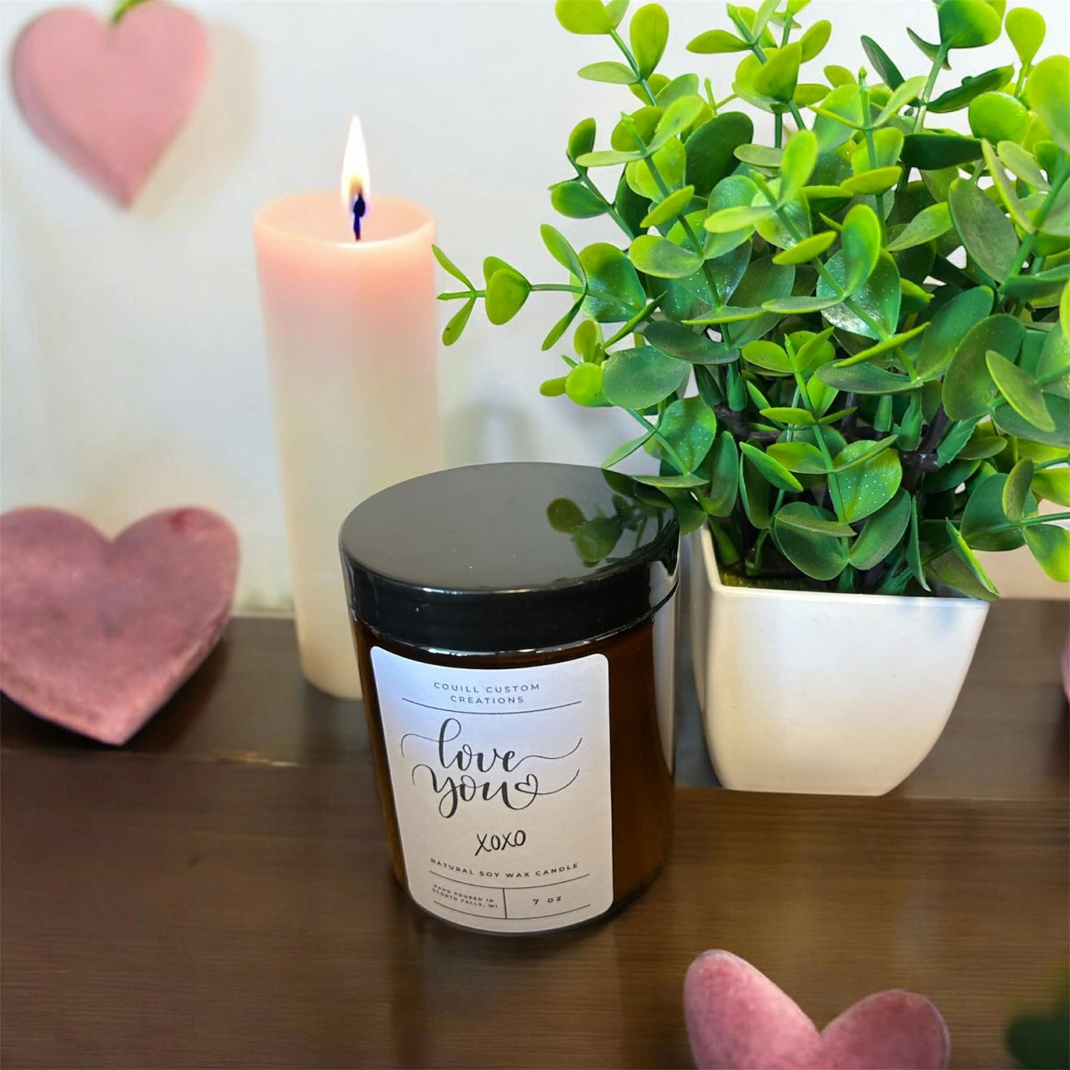 Love You Soy Candle