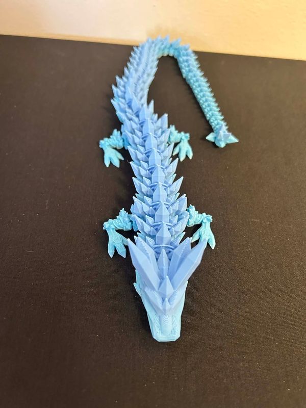 3D Crystal Dragon