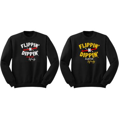 Flippin' N Dippin' Crewneck
