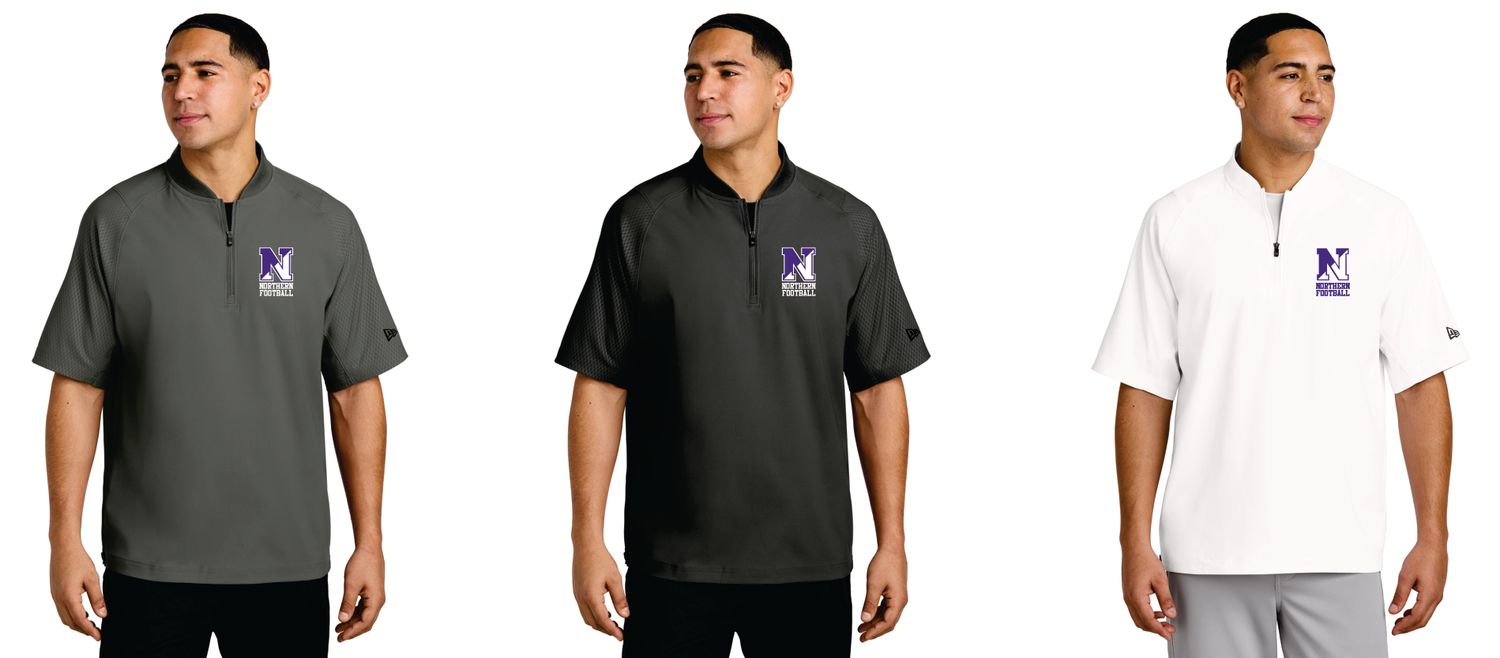 New Era® Cage Short Sleeve 1/4-Zip Jacket