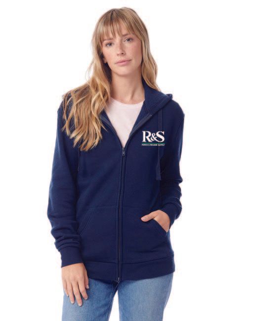 Alternative Unisex Eco-Cozy Fleece Zip Hooded Sweatshirt