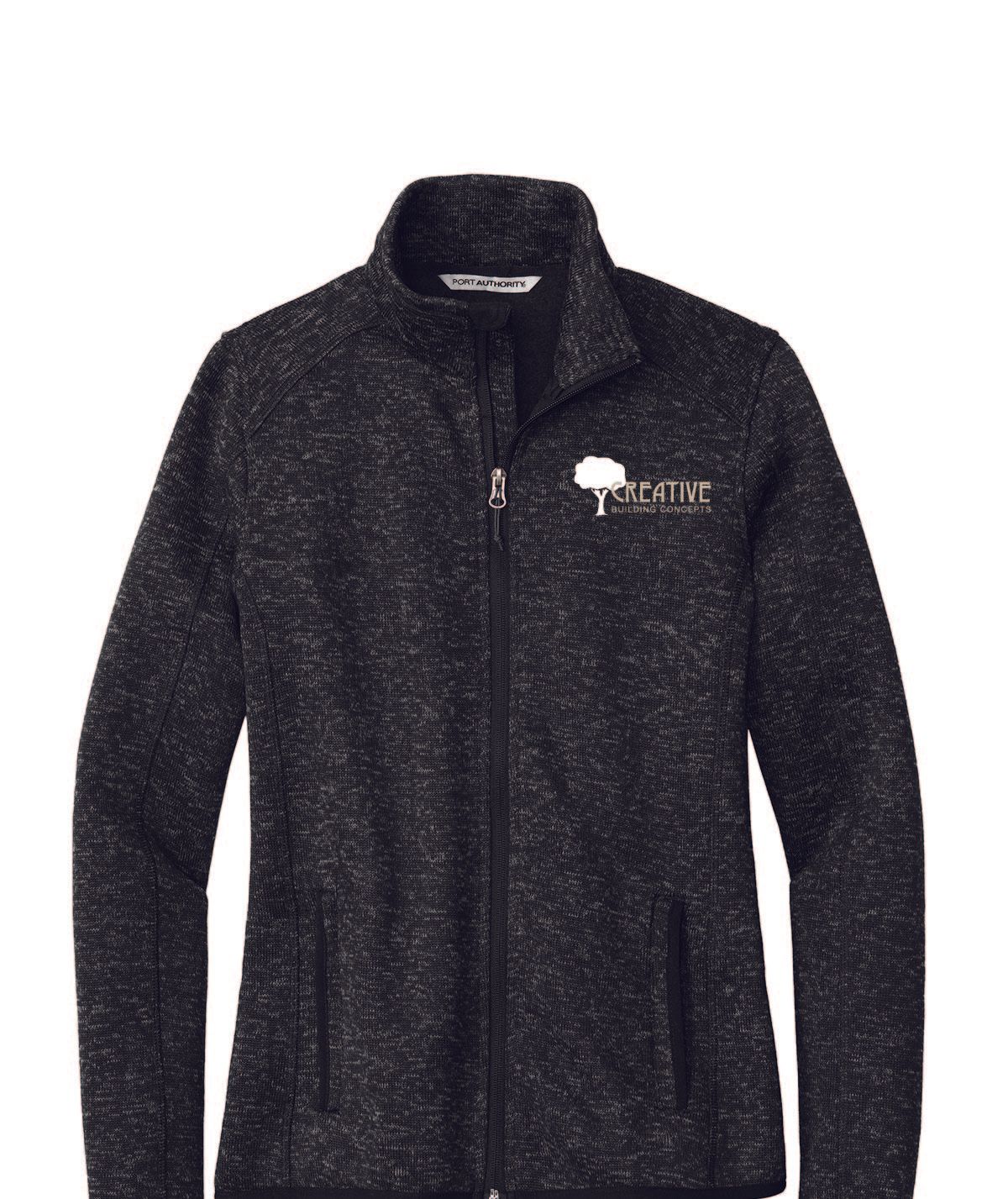 Port Authority Women's Sweater Fleece Jacket