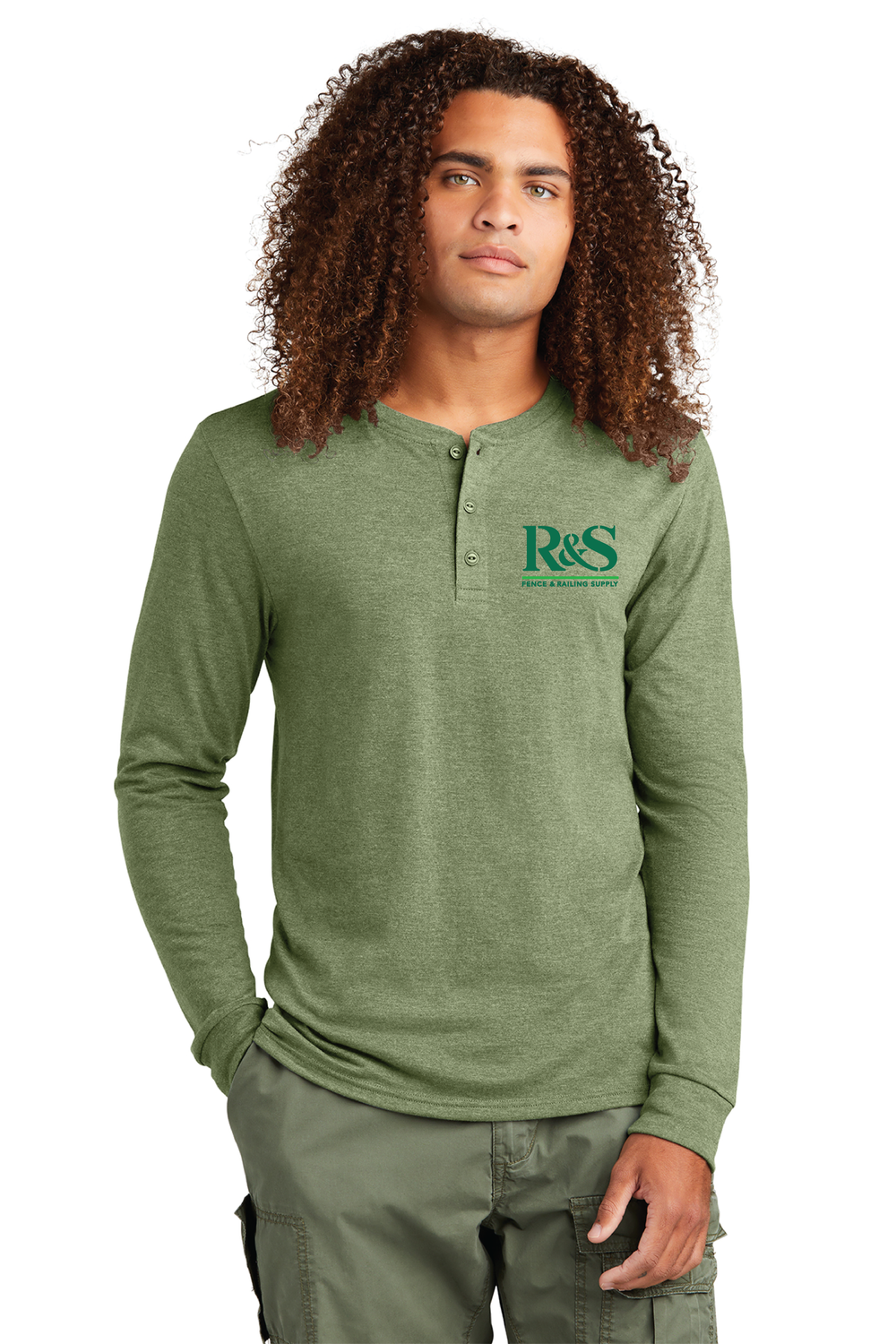 District® Perfect Tri® Long Sleeve Henley