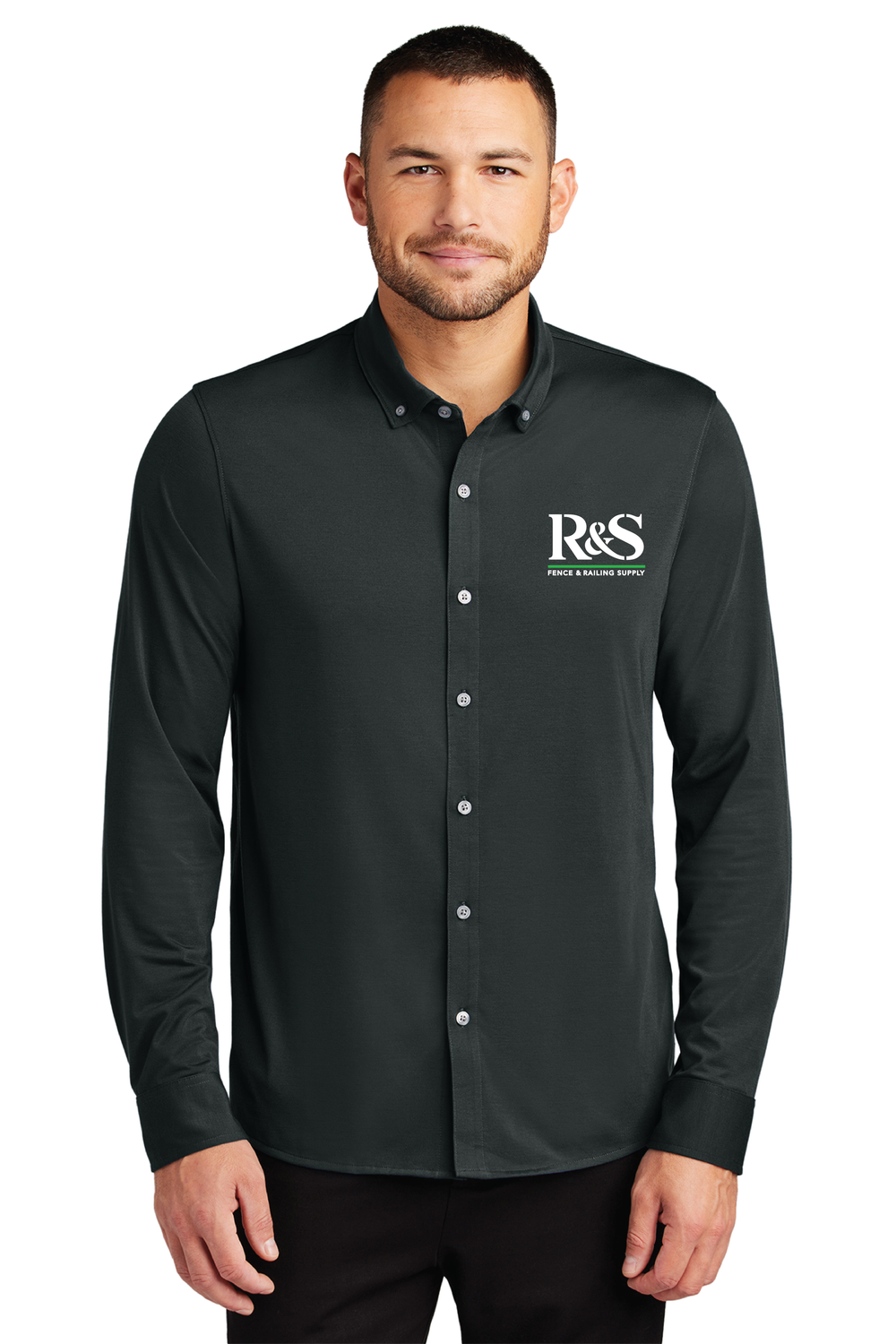 Mercer+Mettle® Stretch Jersey Long Sleeve Shirt