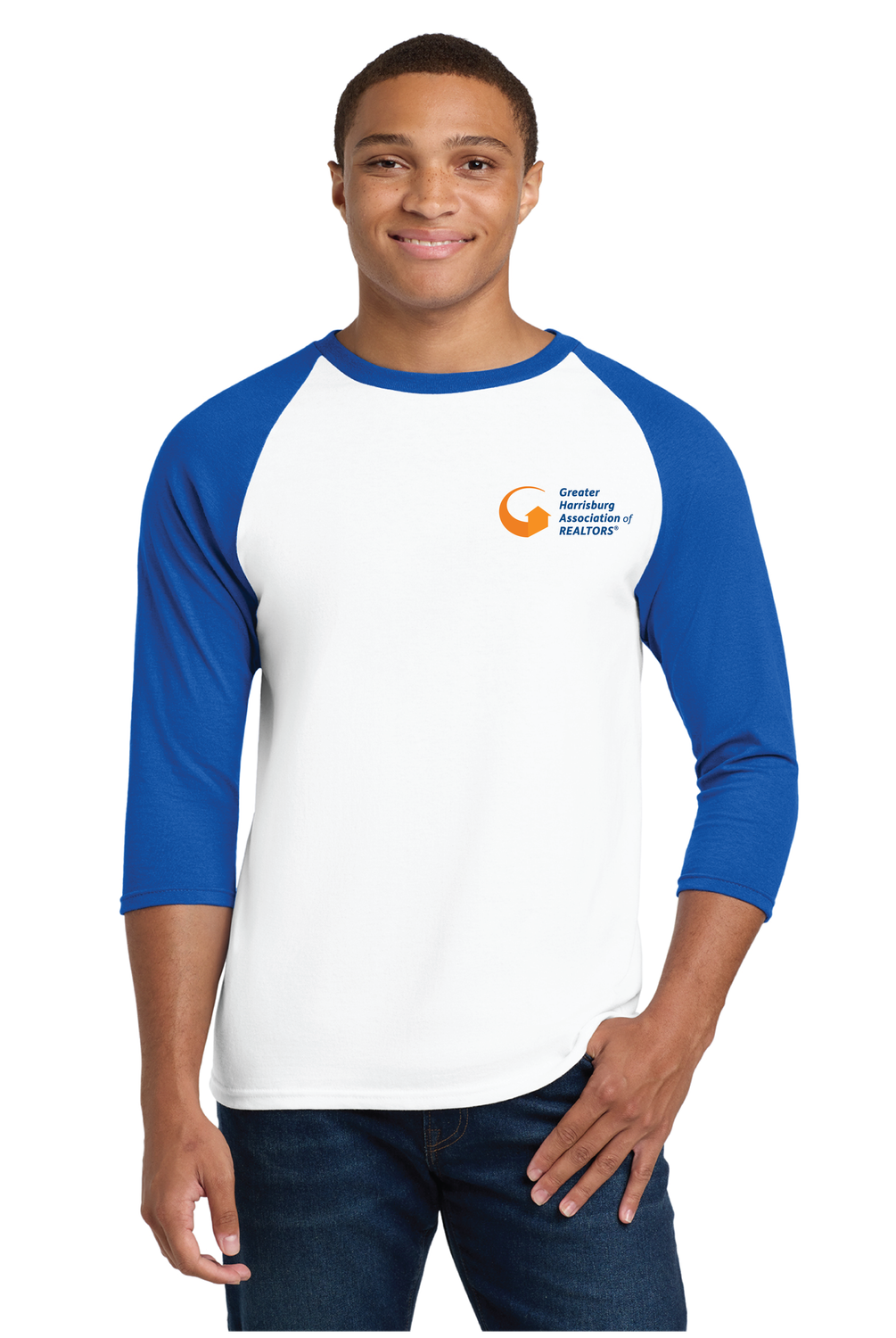 Gildan® Heavy Cotton™ 3/4-Sleeve Raglan T-Shirt