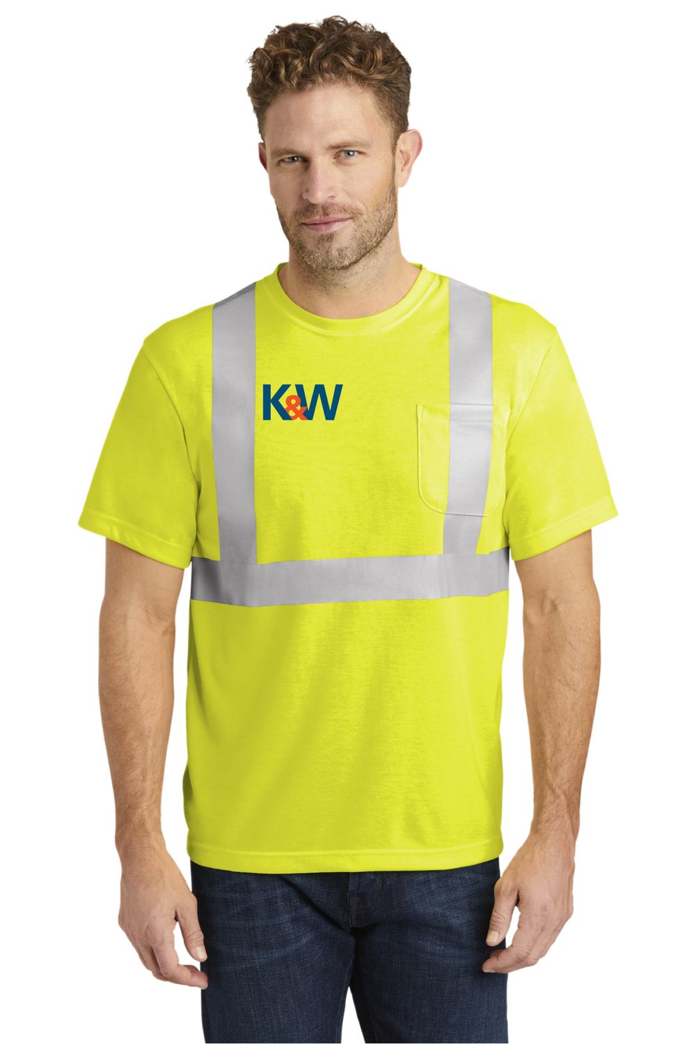 CornerStone Class 2 Mesh Safety Pocket T-Shirt