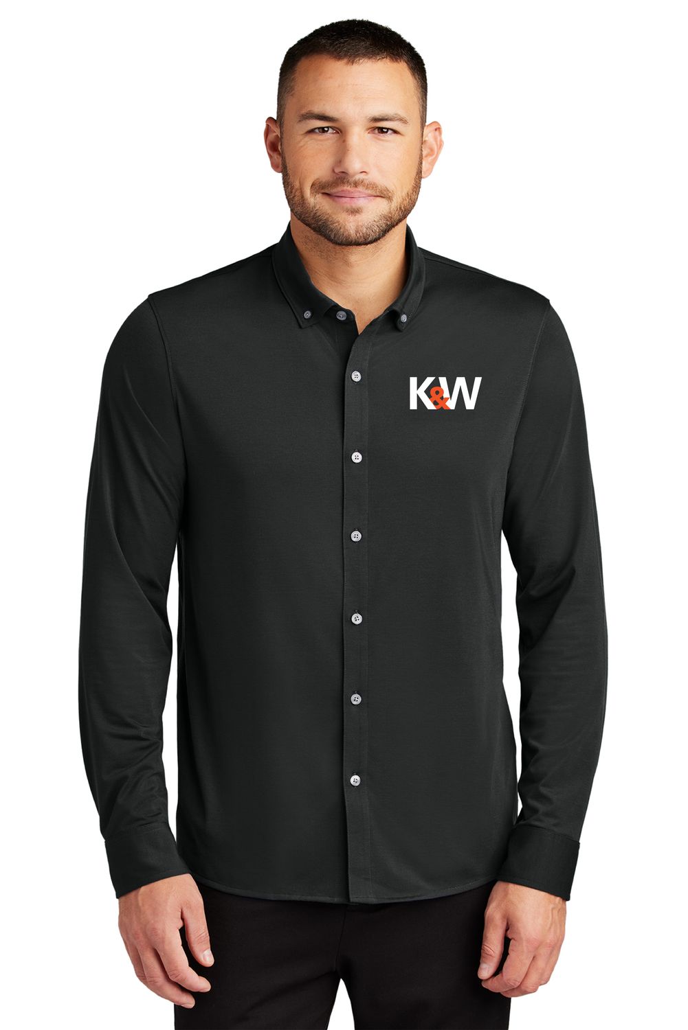 Mercer+Mettle® Stretch Jersey Long Sleeve Shirt