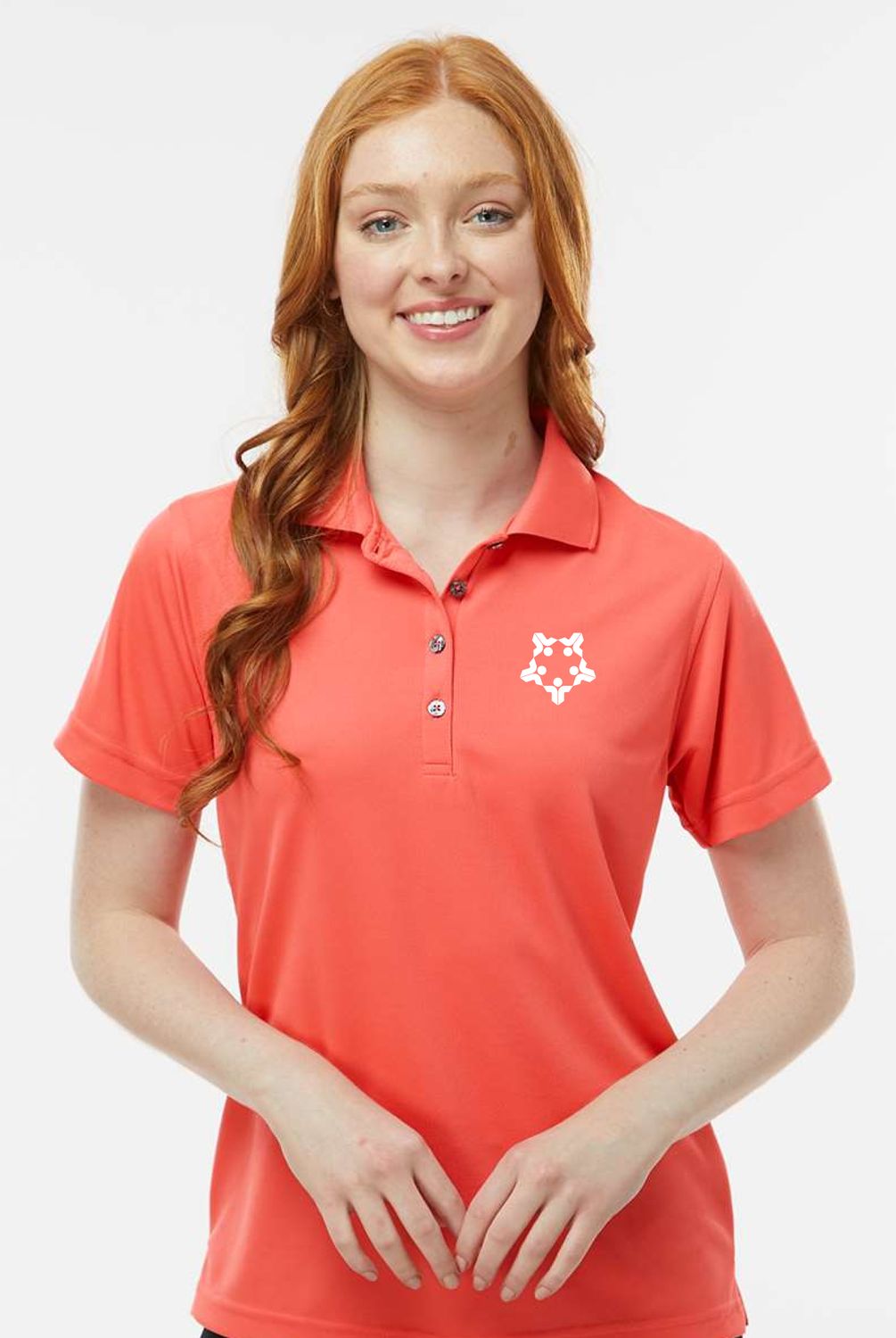 Paragon Women's Saratoga Performance Mini Mesh Polo