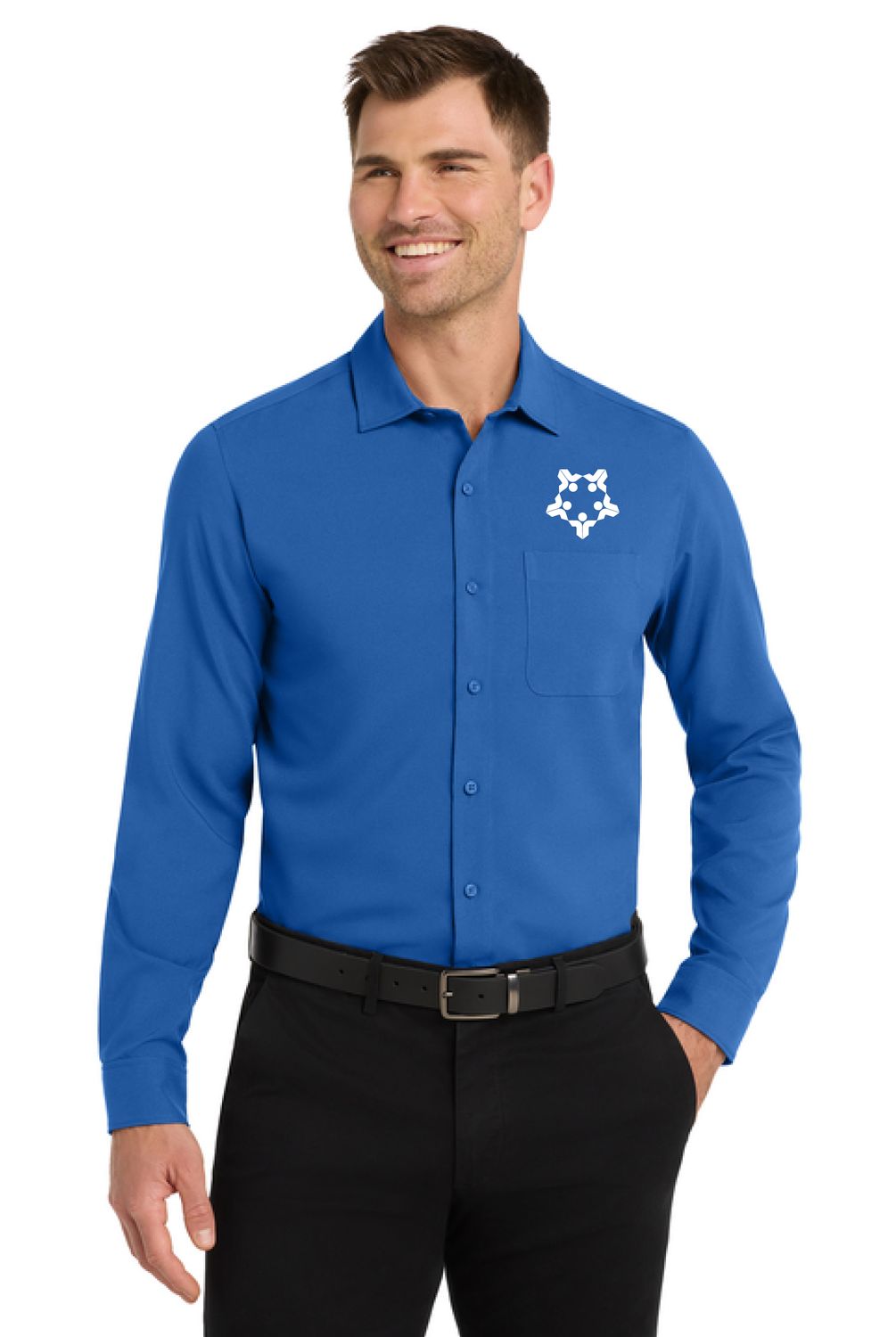 Port Authority® Long Sleeve Performance Staff Shirt