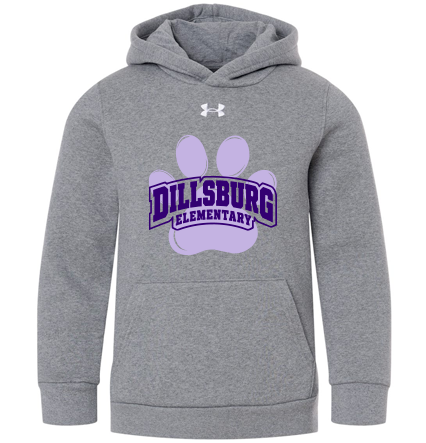 Under Armour Youth Team Icon Fleece Hooded Sweatshirt