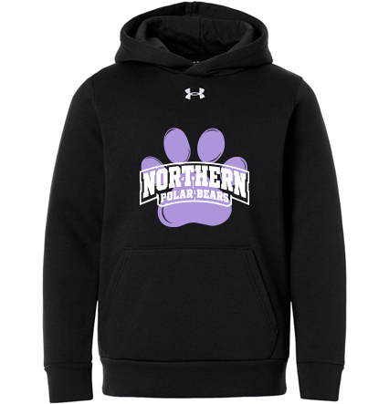 Under Armour Youth Team Icon Fleece Hooded Sweatshirt
