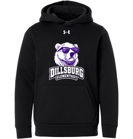 Under Armour Youth Team Icon Fleece Hooded Sweatshirt